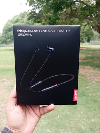 Lenovo He05x 2 Bluetooth 5.0 Earphones Hifi Magnetic Neckband Headset