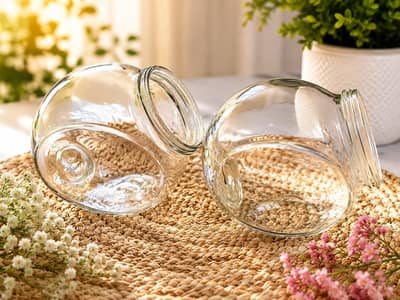 Glass Storage Jar