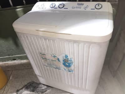 haier semi automatic washing machine