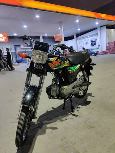 Super Star bike CD 70 model 2024 new condition urgent sell !