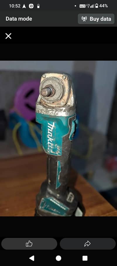 makita dga504 model no battery no charger