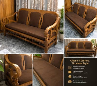 2nd hand pure bacain 3 seater sofa