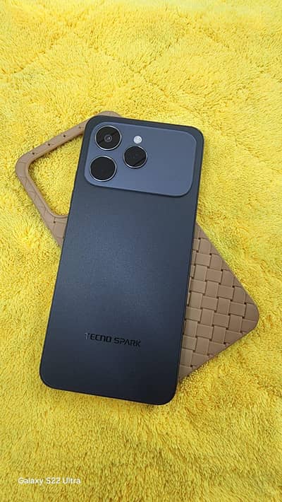 Tecno Spark 40 with Box Charger Cable Cover