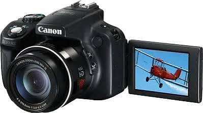 Super Zoom 50x Canon SX50 HS Camera with extra accessories