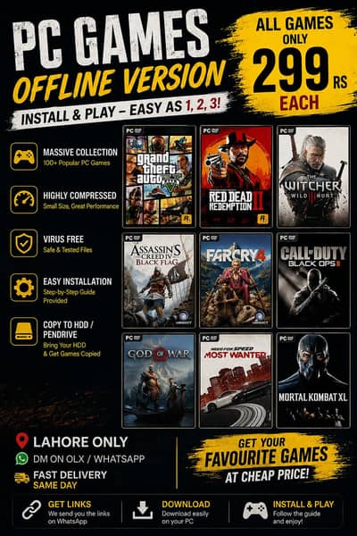 PC Games Offline_100% Working