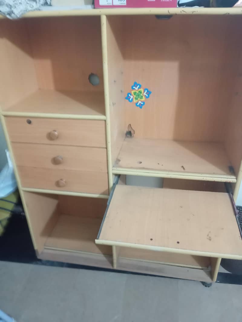study table/ computer table with chairs 4