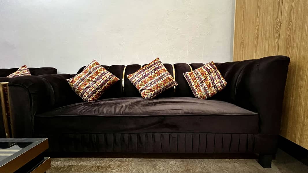 6 Seater Sofa Set | with Centre Table 1