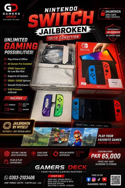 NINTENDO SWITCH JAILBREAK OLED v2 v1 lite