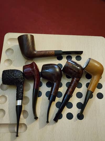 finest briar wood Smoking pipe  ,vintage Made in Italy,denmark,london