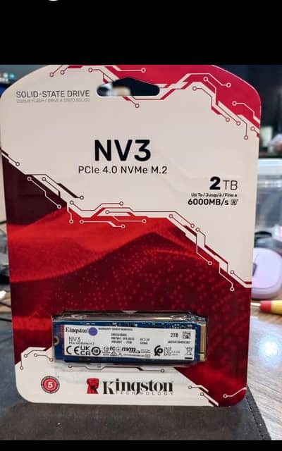 Kingston nvme nv3 pcie 4 gen (ultra fast speed )
