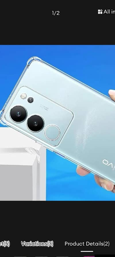 Vivo y29 5G Clear Transparent Back cover shockproof