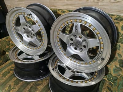 Rims For sale 15" Work Meister 7jj