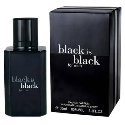 Men Perfume 100ml Black Bottle Sweat Resistant Long Lasting