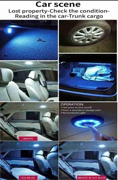 CAR UNIVERSAL RECHARGEABLE FLOOD LIGHT MULTIFUNCTIONAL FOR CAR DIGI