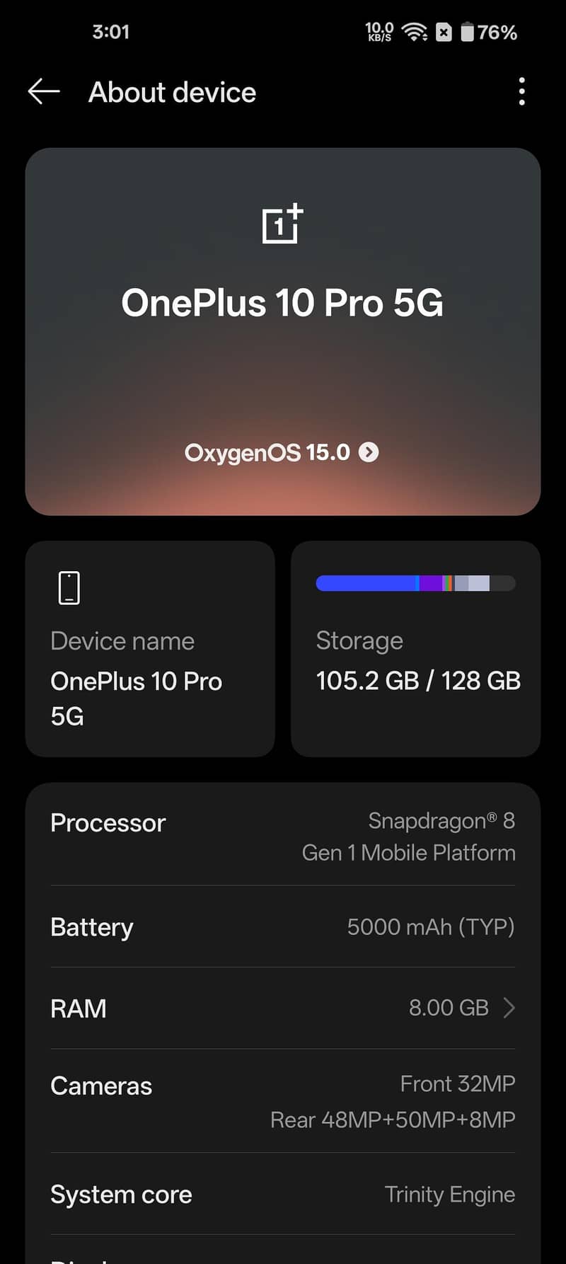 One Plus 10 Pro 1