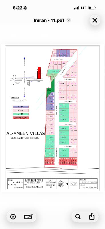 pak turk School street Instillment plot Available for sale 2 year time
