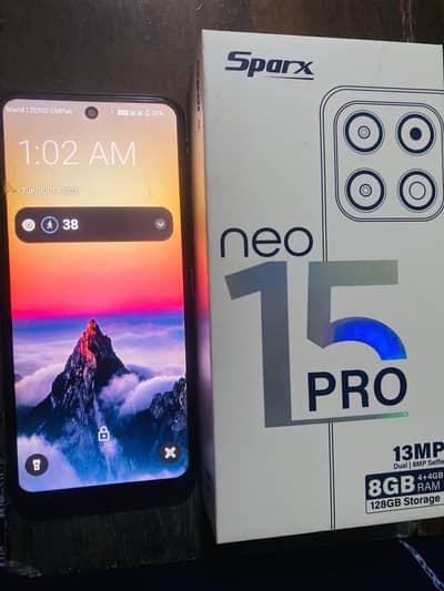 Sparx Neo 15 Pro  PTA Approved With Box