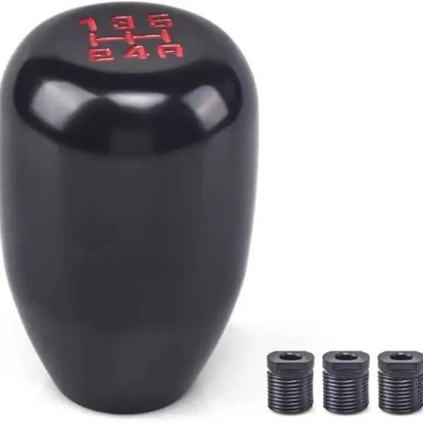 CAR METAL GEAR SHIFT KNOB OF MANUAL CARS IN THREE DIFFERENT COLOURS