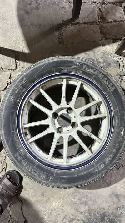 16 inch rays alloy rims with tyres