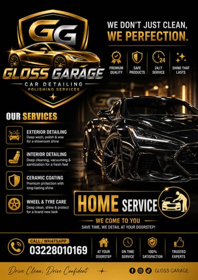 Car detailing Compund Polish services