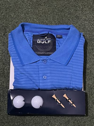 Branded Polo shirt & Tie Brand New