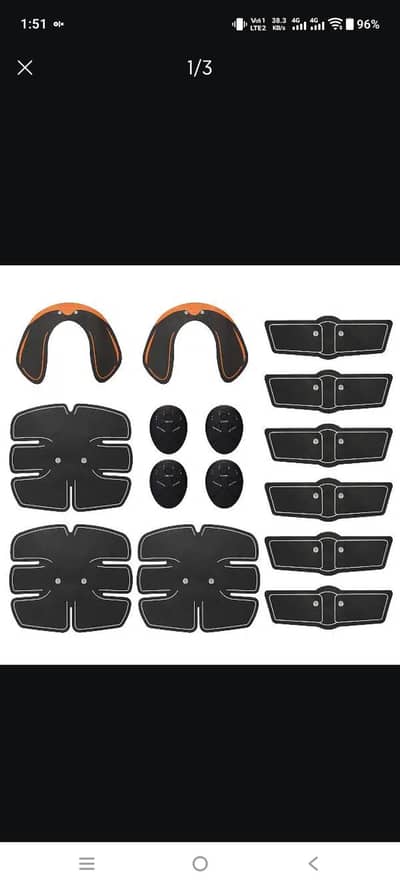 FEST NIGHT 15 PCS EMS MUSCLE STIMULATOR