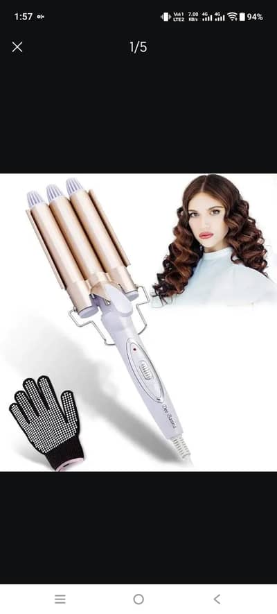 DEE BANNA 3 BARREL HAIR CURLER