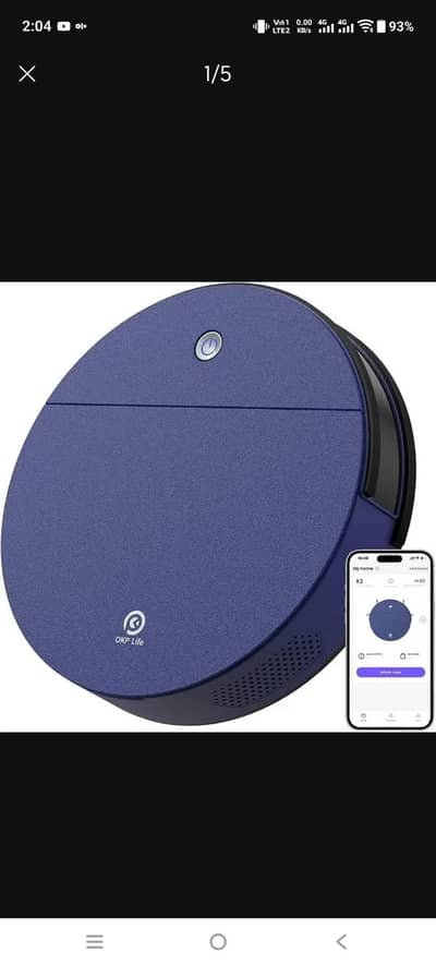 OKP LIFE K3 ROBOTIC VACCUME CLEANER