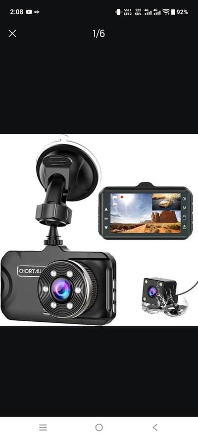 CHORTAU DUAL DASH CAMERA
