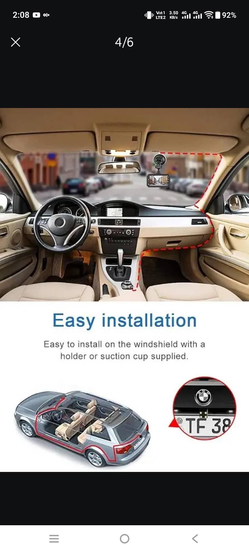 CHORTAU DUAL DASH CAMERA 3