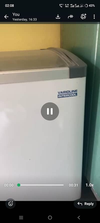 deep freezer