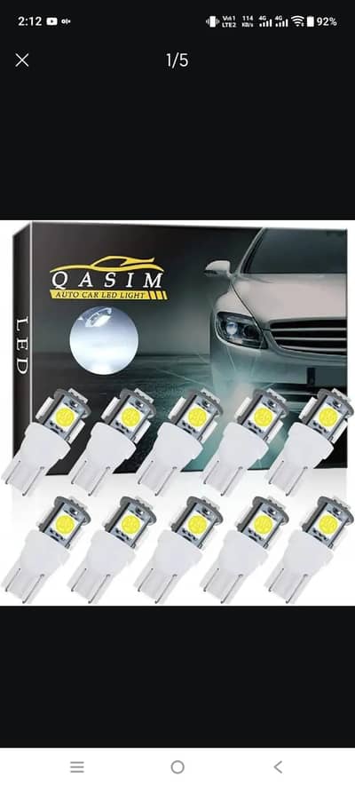 QASIM AUTO CAR LED LIGHT FOR CARS