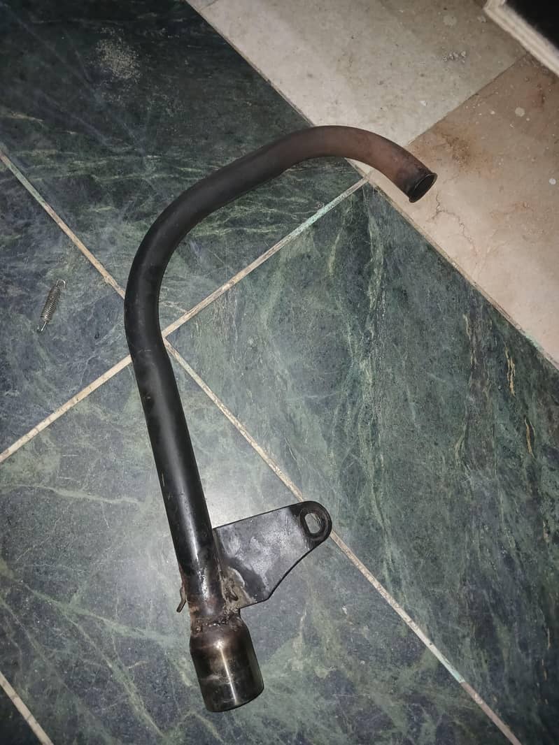 cg 125 bend pipe 1