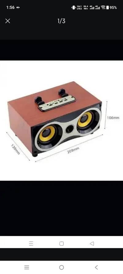 WIRELESS BLUETOOTH SPEAKER 4.2