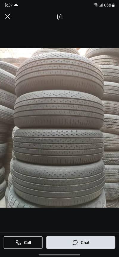 Lahore Tyres 185/65R15 Continental Brand 80% 4 Tyres Set