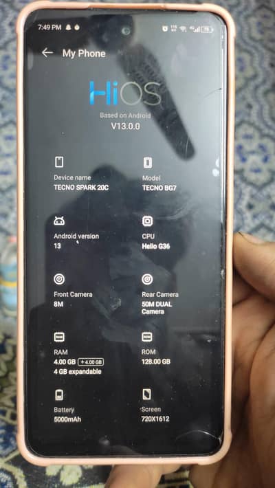 Tecno Spark 20C