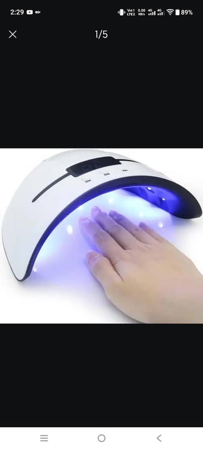 UV LED NAIL LAMP 35 W