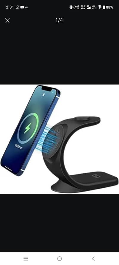MAGNETIC WIRELESS CHARGER 3 IN 1