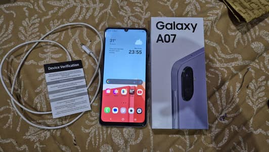 Samsung Galaxy A07 4/64 in 6 Months Warranty 10/10