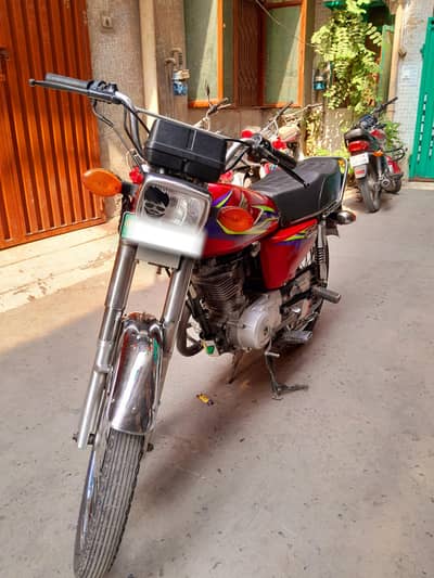 Honda CG 125 2017A Total pack
