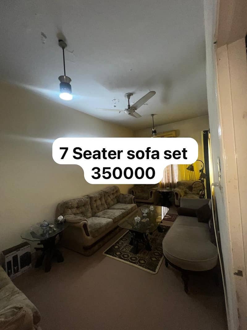 7 seatee sofa complete set 0