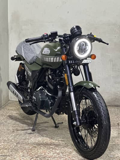 Hi speed infinity 150cc 2026 model ( cafe racer )