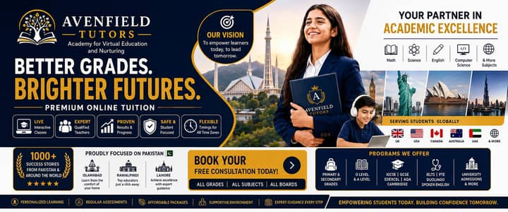 Home and Online Tutors in Islamabad |O level, A level, and Alll Grades
