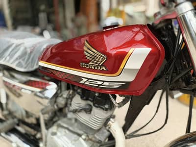 Honda CG-125 SE. Self Star Chroom Edition.
