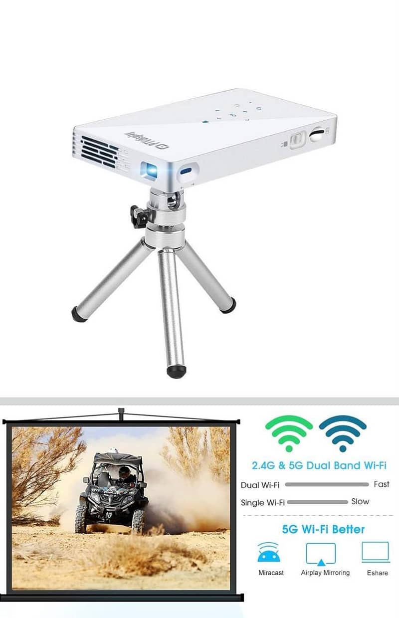 MINI Smart   Android projector 4