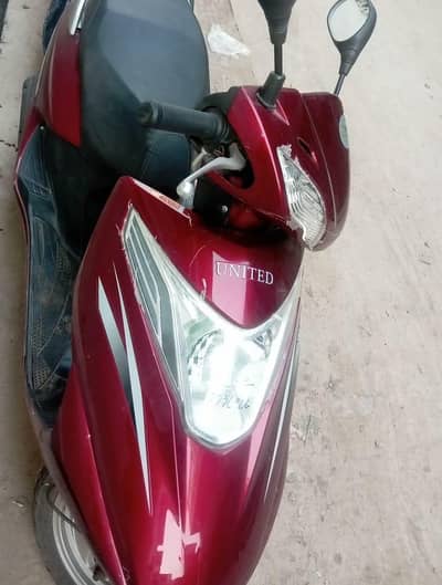 new United 100cc Scooty
