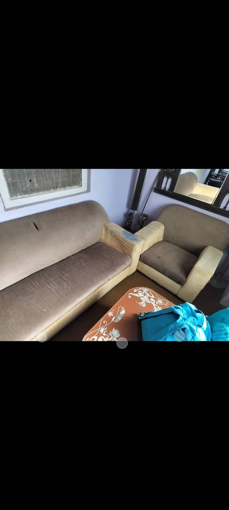 Sofa 6 seater heavy weight solid structure 4