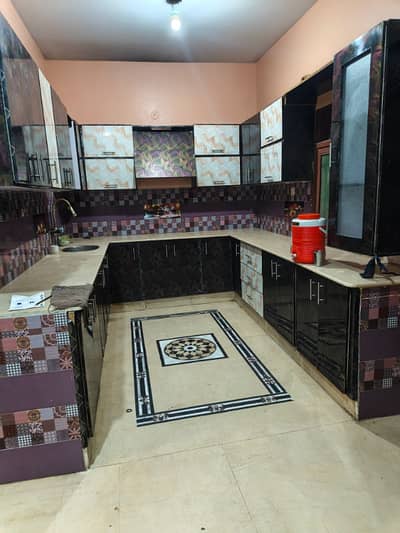 240 sq yards beutyfull portion for rent in state bank society
