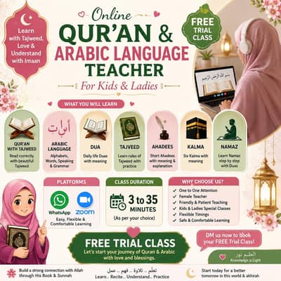 online Quran teacher available