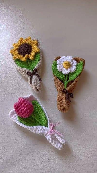 crochet keychain